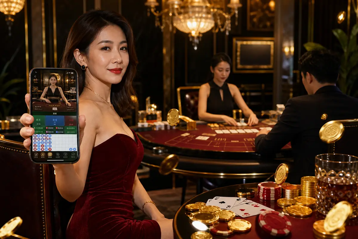 1cinta live casino baccarat table live dealer